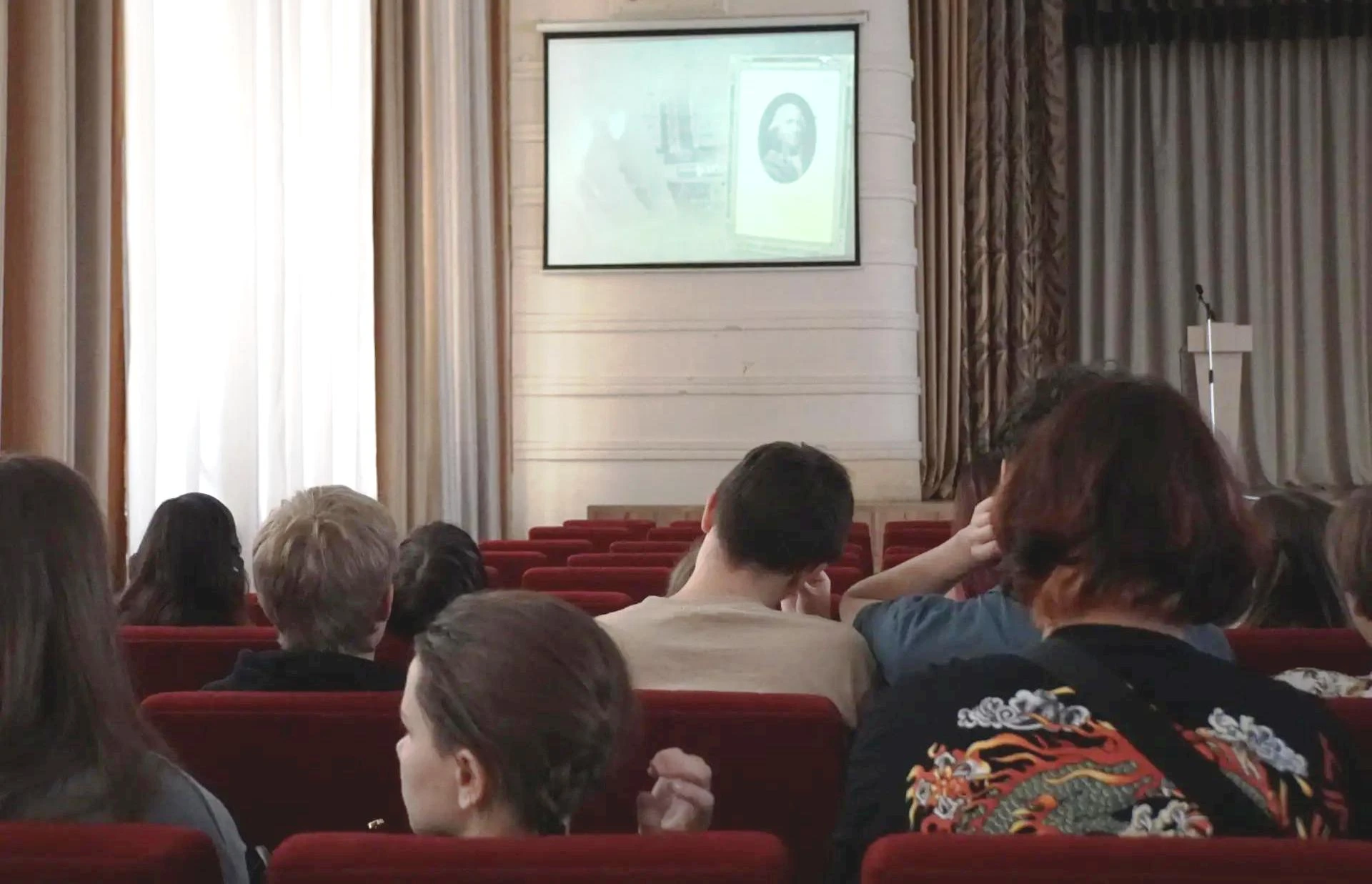 В актовом зале НГАТУ в рамках курса История России кафедра «История, философия и социол...