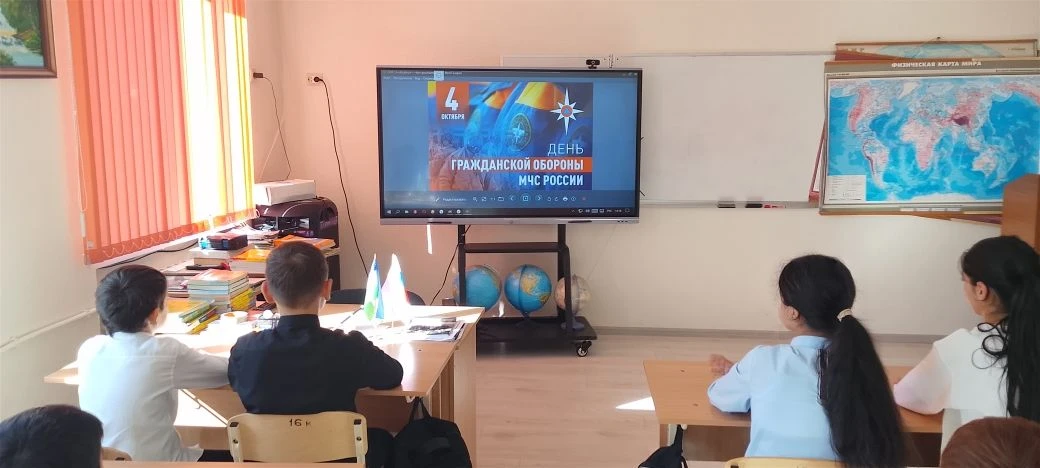 07.10 2026г.Учитель ОБЗР Мирзоев В.Н.провел открытый урок культуры безопасности, приуро...