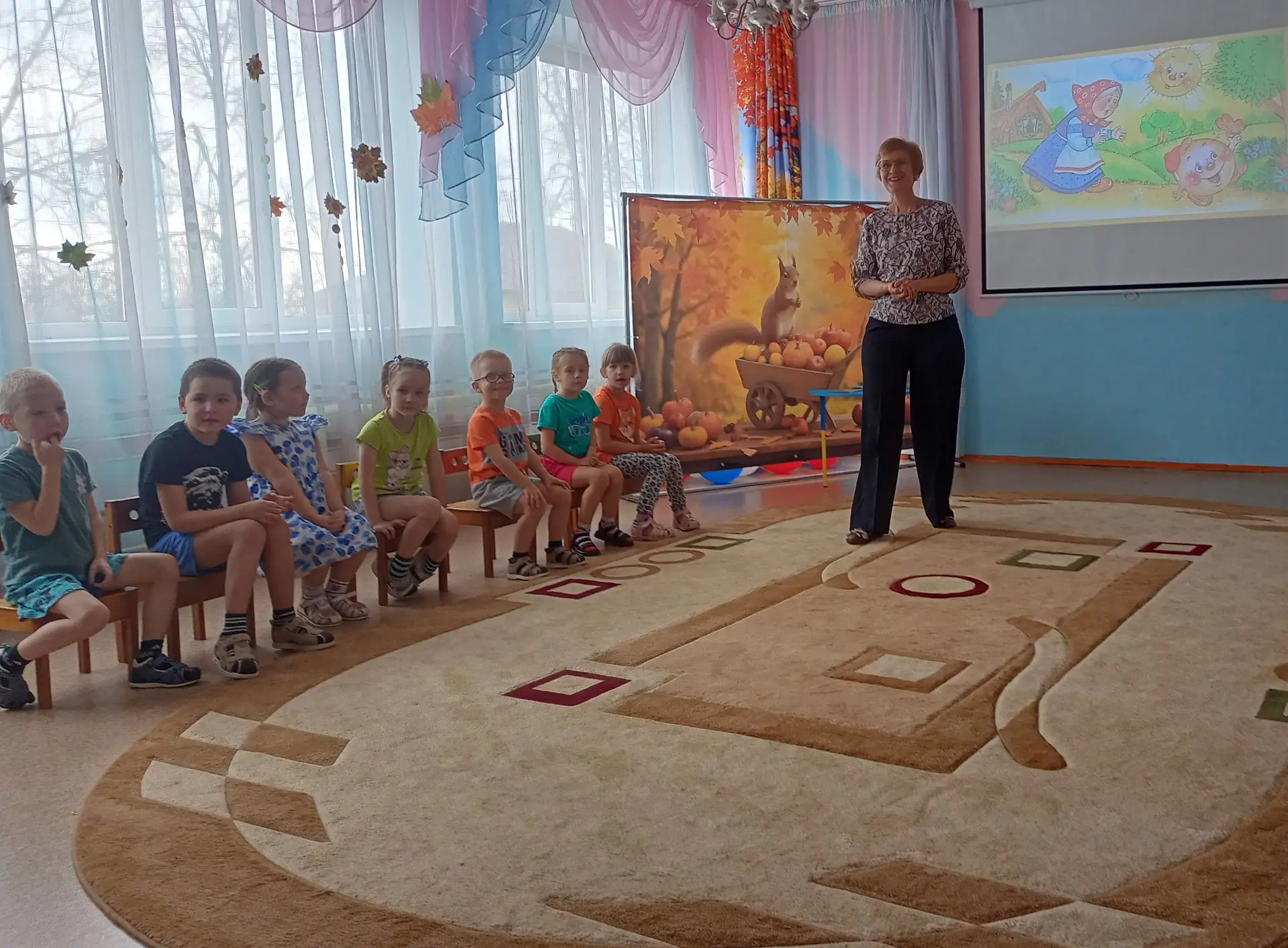 Сегодня в нашем детском саду прошло замечательное мероприятие, посвященное Дню сельског...