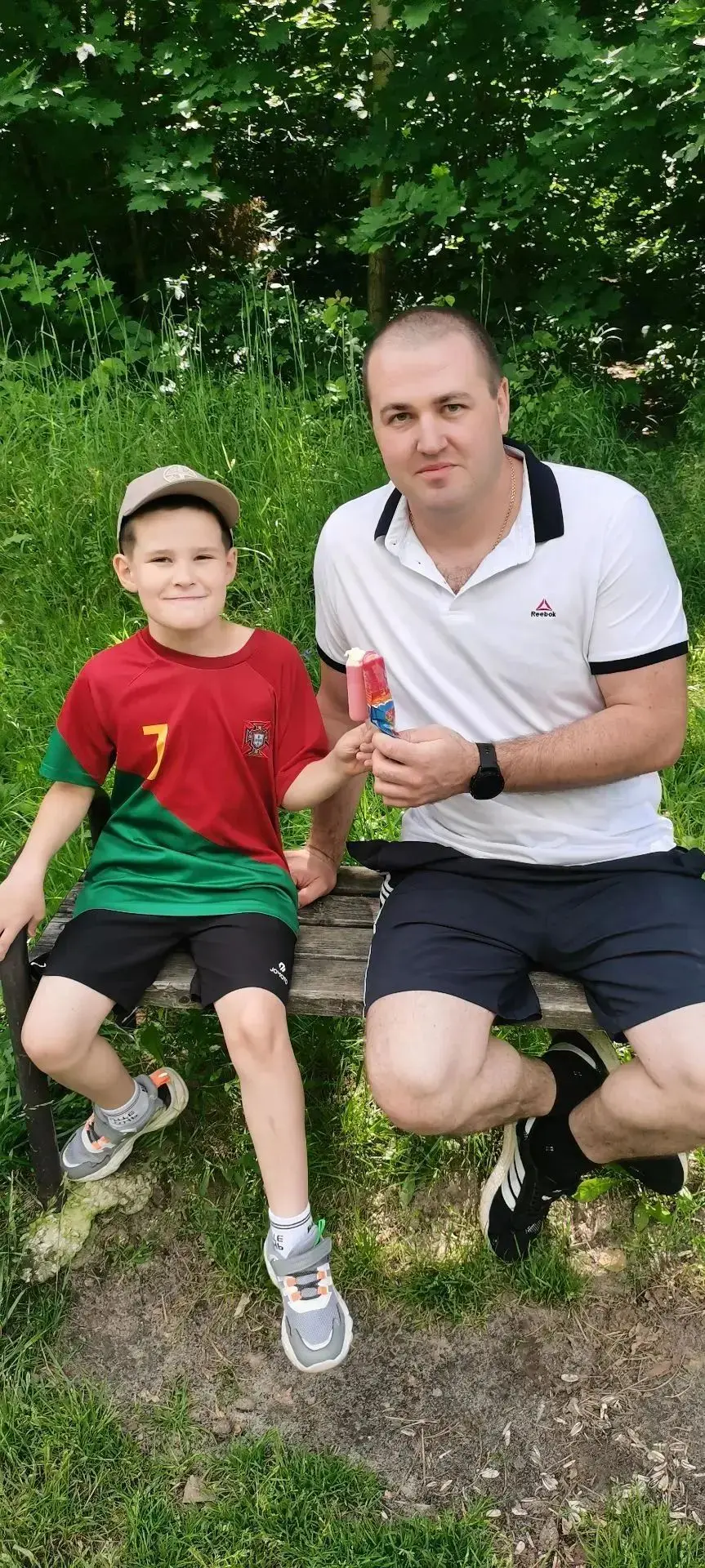 Мой папа мудрый, сильный и родной!