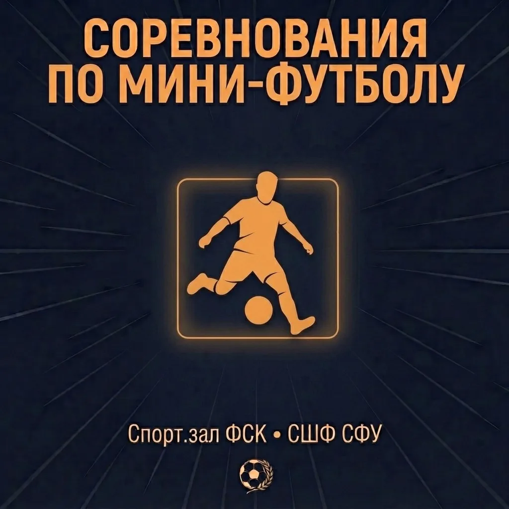 🏆 Спартакиада СШФ СФУ 2026-2027: Мини-футбол