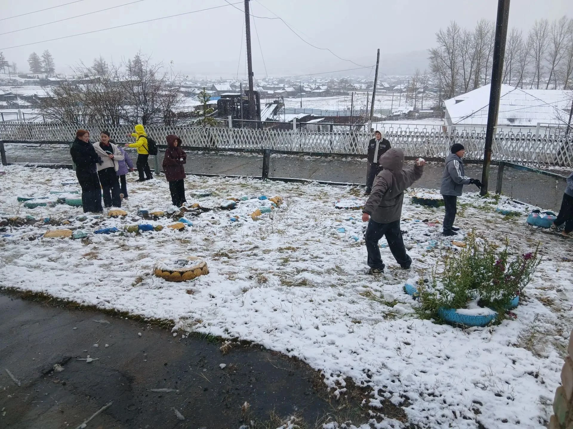 ❄️❄️❄️ПЕРВЫЙ СНЕГ: время детства☃️☃️☃️