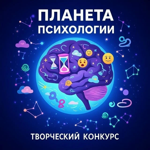 ГОРОДСКОЙ ТВОРЧЕСКИЙ КОНКУРС "ПЛАНЕТА ПСИХОЛОГИИ 2025"🌏