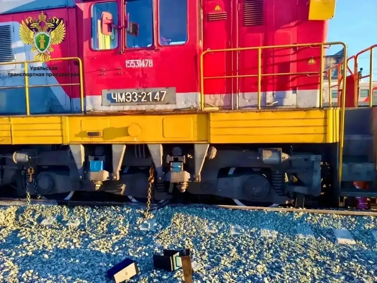 🚂 В Челябинской области локомотив сошёл с рельсов
