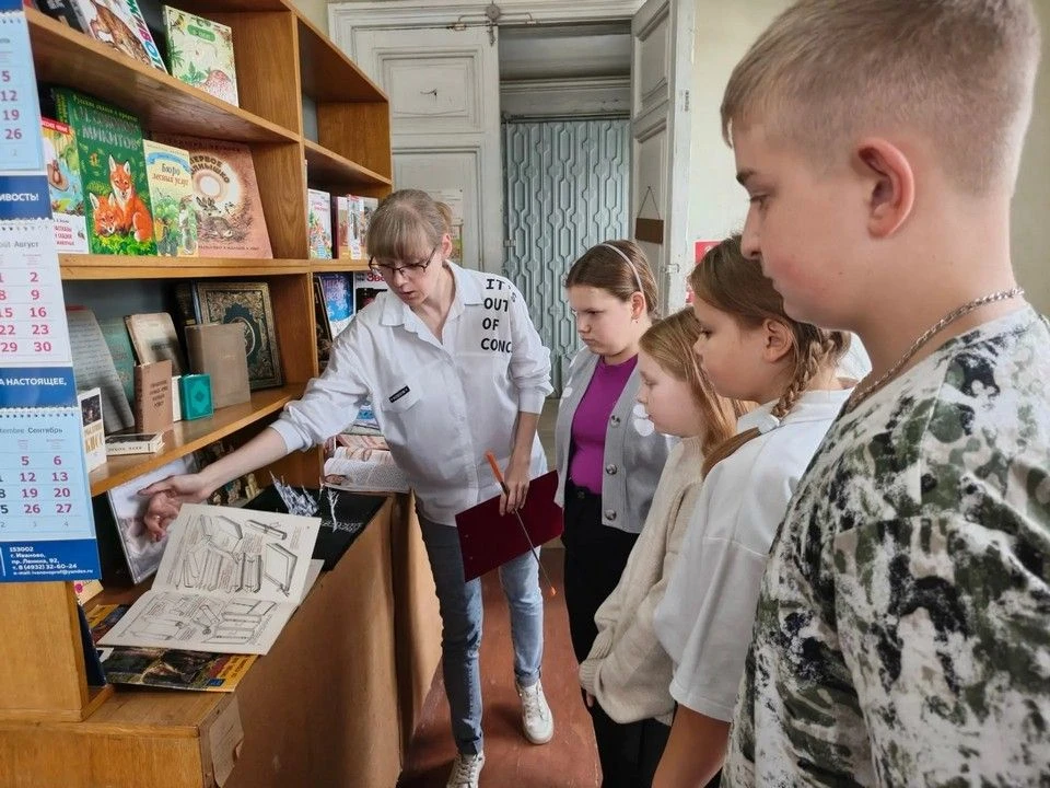 9 октября, в День чтения, воспитанники детской досуговой площадки «Лучик» посетили Пале...