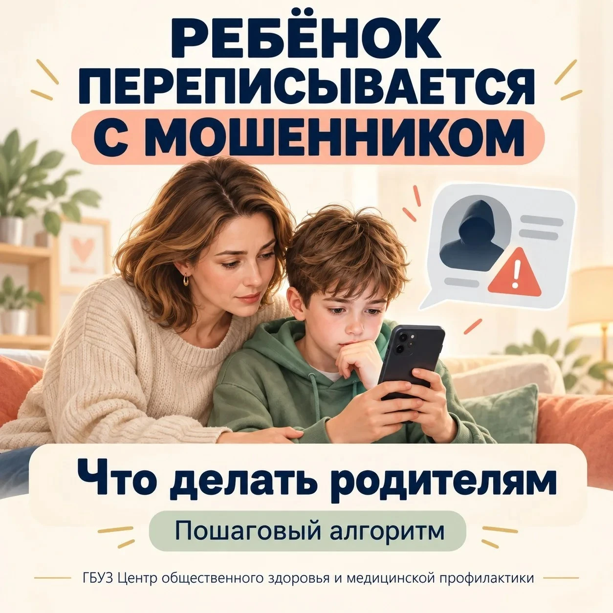 ⁉️ Что делать, если вы обнаружили опасную переписку у ребенка