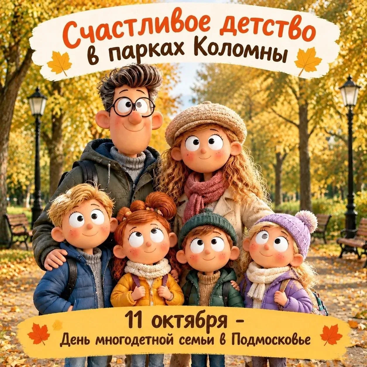 Сегодня особенный день — поздравляем все крепкие и дружные семьи нашего города! Пусть в...