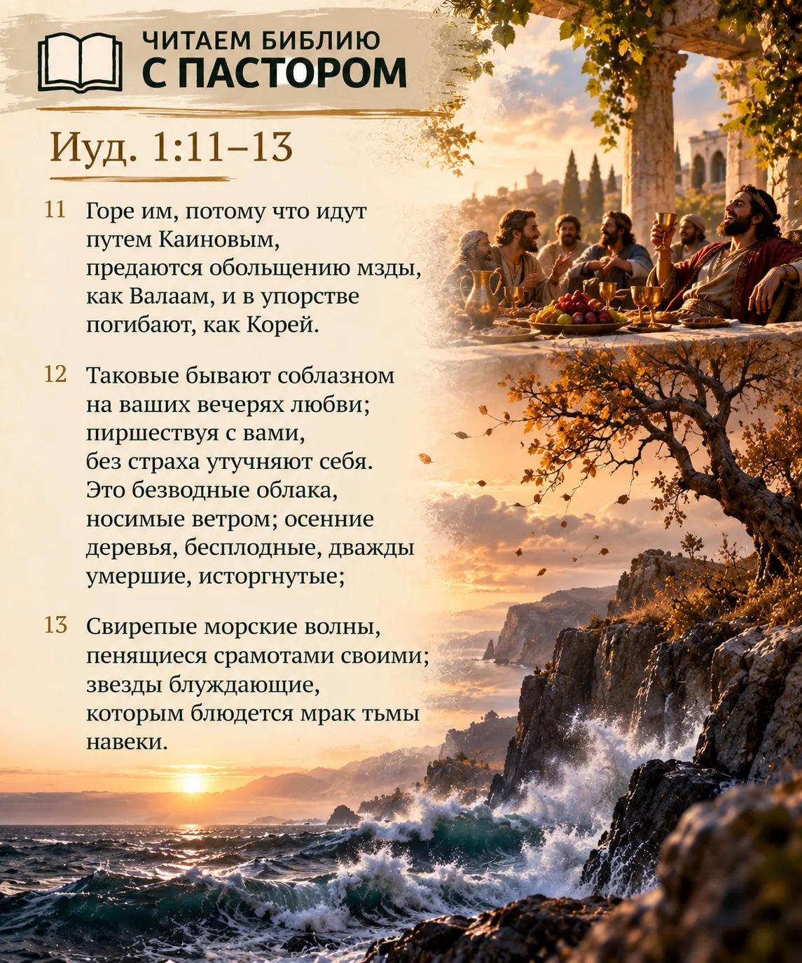📖 ЧИТАЕМ БИБЛИЮ С ПАСТОРОМ