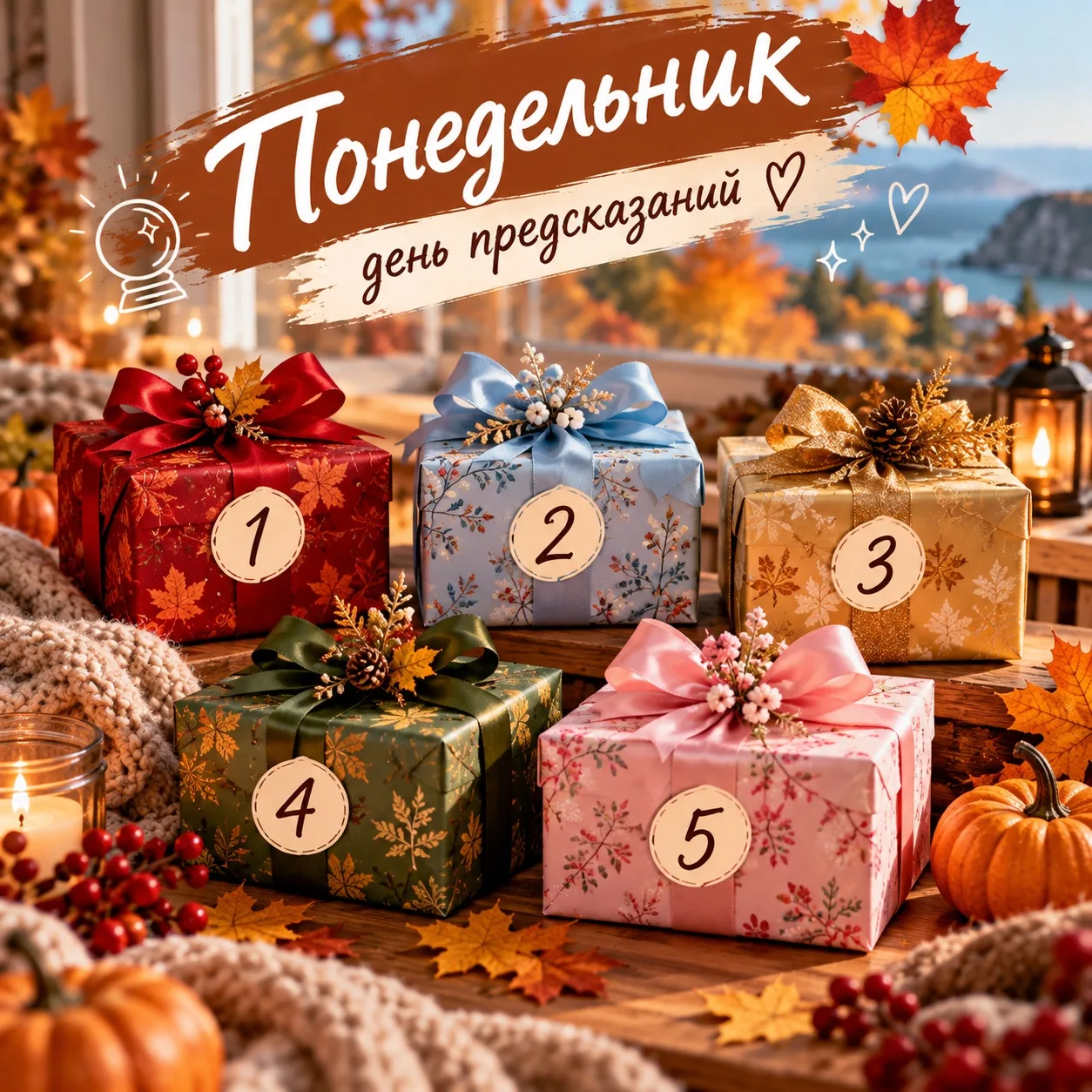 🔮 ПОНЕДЕЛЬНИК — ДЕНЬ ПРЕДСКАЗАНИЙ!