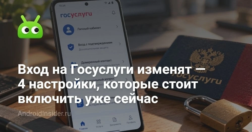 Как настроить безопасность Госуслуг на Android и не отдать аккаунт мошенникам