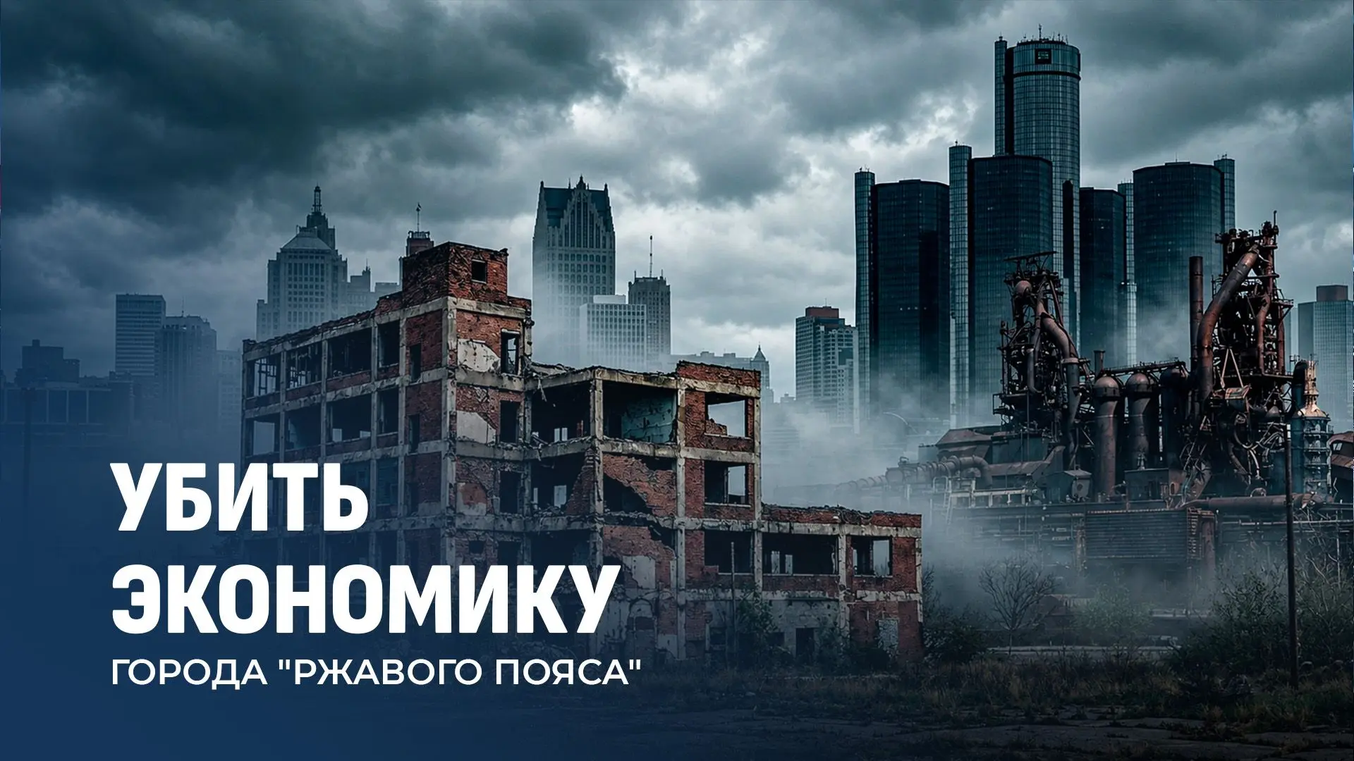 💥💥💥От мировой столицы до банкротства: что погубило Детройт?
