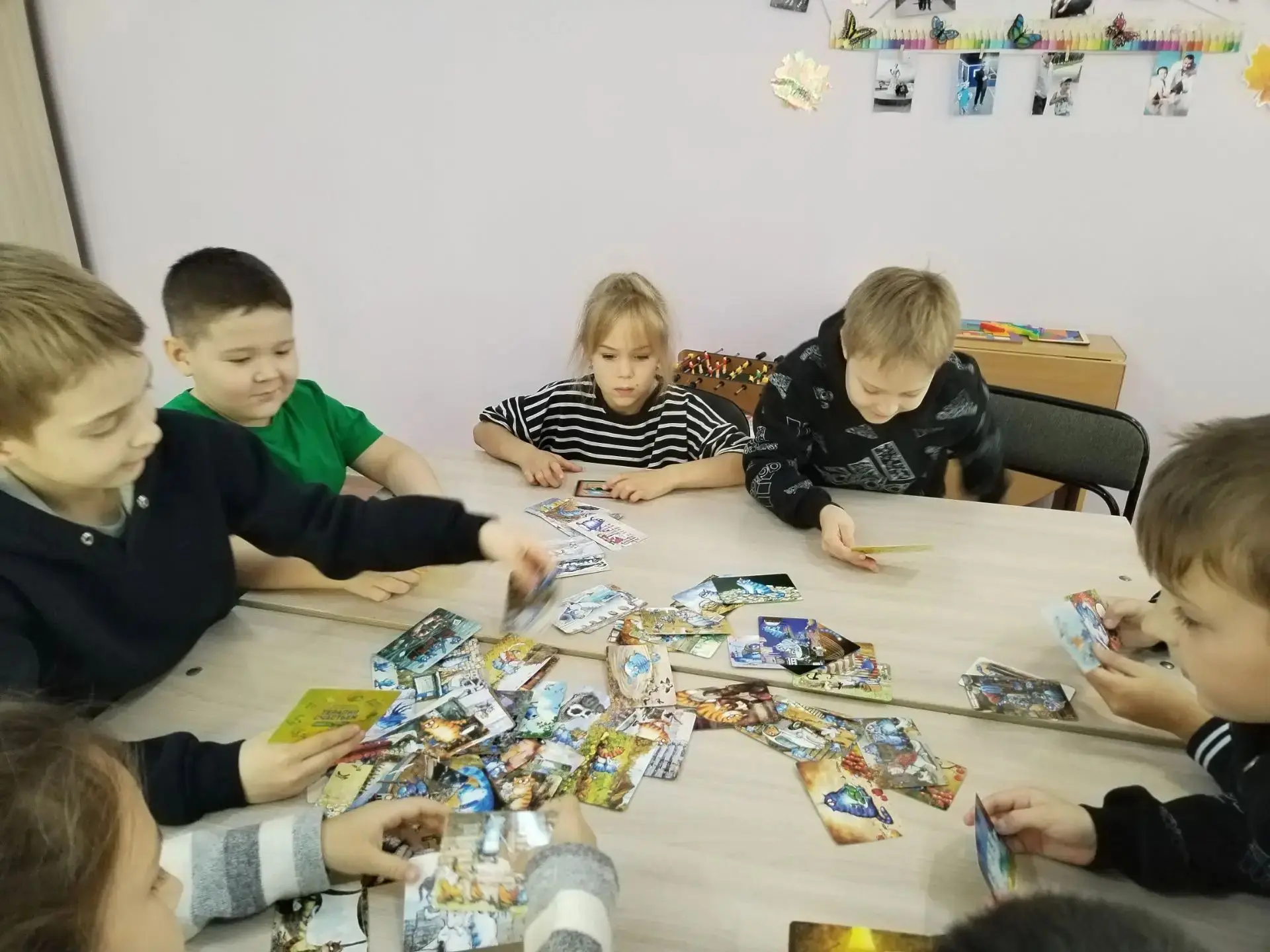 В группе дневного пребывания "Звездочки" центра реабилитации  "Маячок" Саракташского ра...