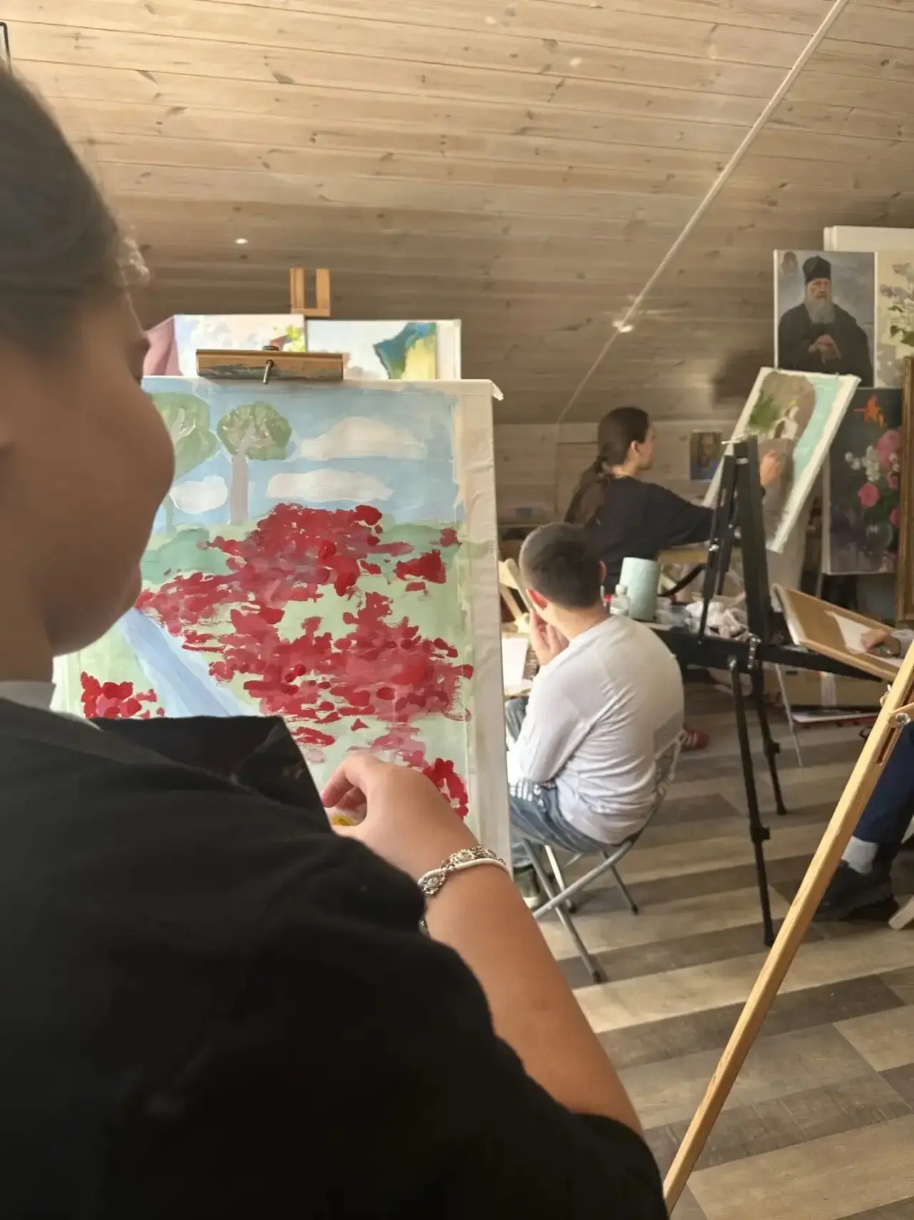 🎨 Художественная студия «Десница» воскресной школы Свято-Ильинского храма г. Саки под ...