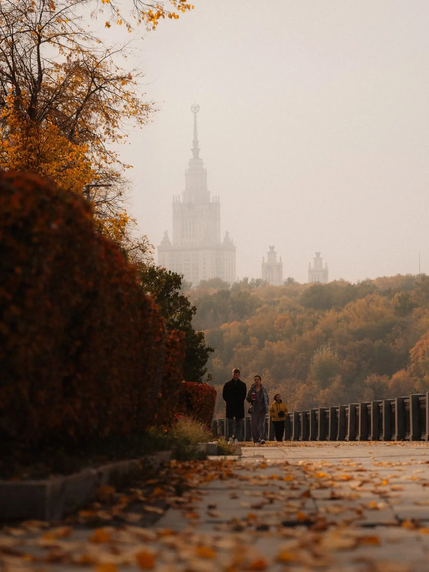 ⛅️Сегодня в Москве будет облачно с прояснениями,  дождь и  ветер