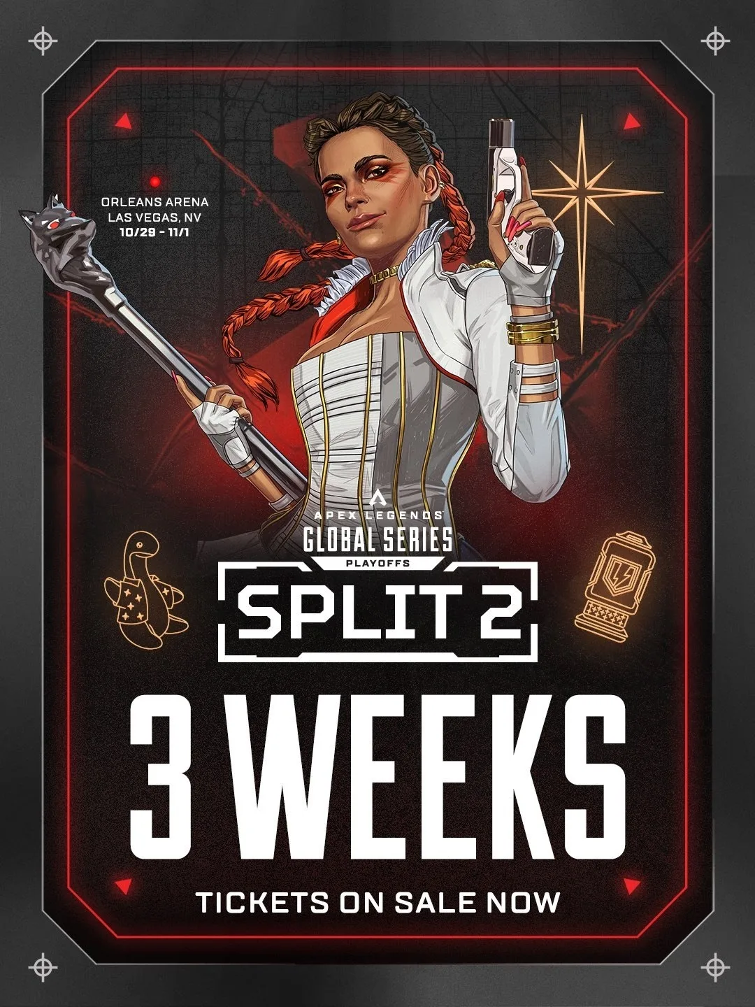 🤩 Билеты на ALGS Split 2 Playoffs уже в продаже
