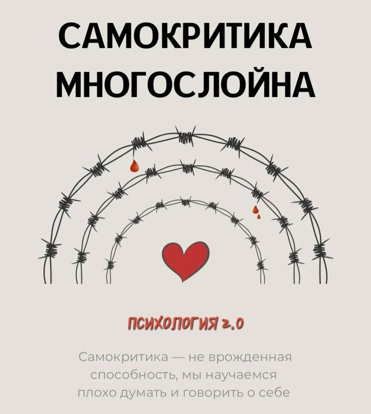 Самокритика часто маскируется под «мотивацию», но на деле вытягивает ресурс и толкает в...