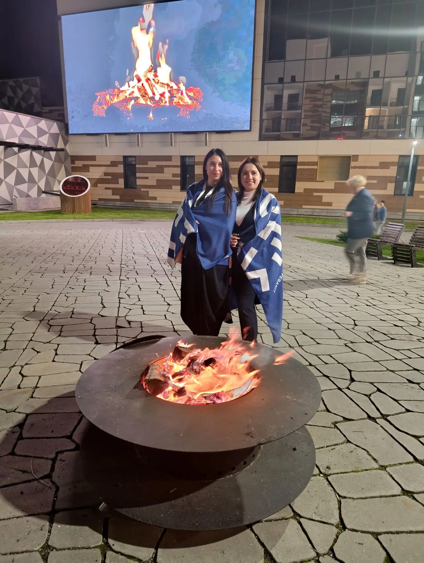 Ночной машуковский костëр. 🔥☺