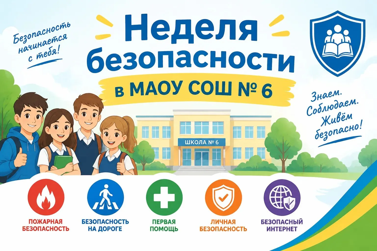 ✅️Неделя безопасности: учимся быть добрее вместе