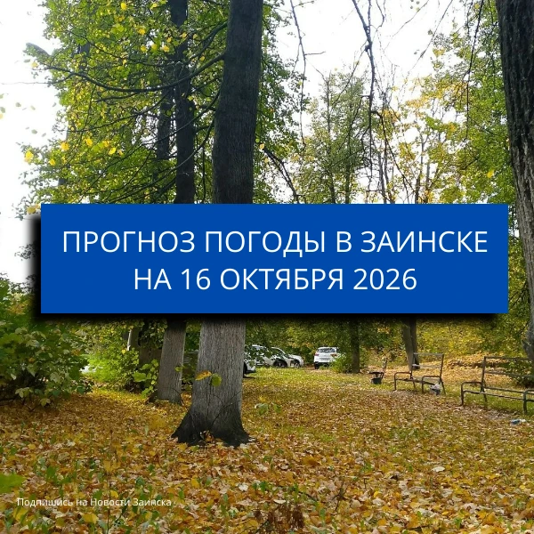 В Заинске 16 октября ожидается до +23 градусов
