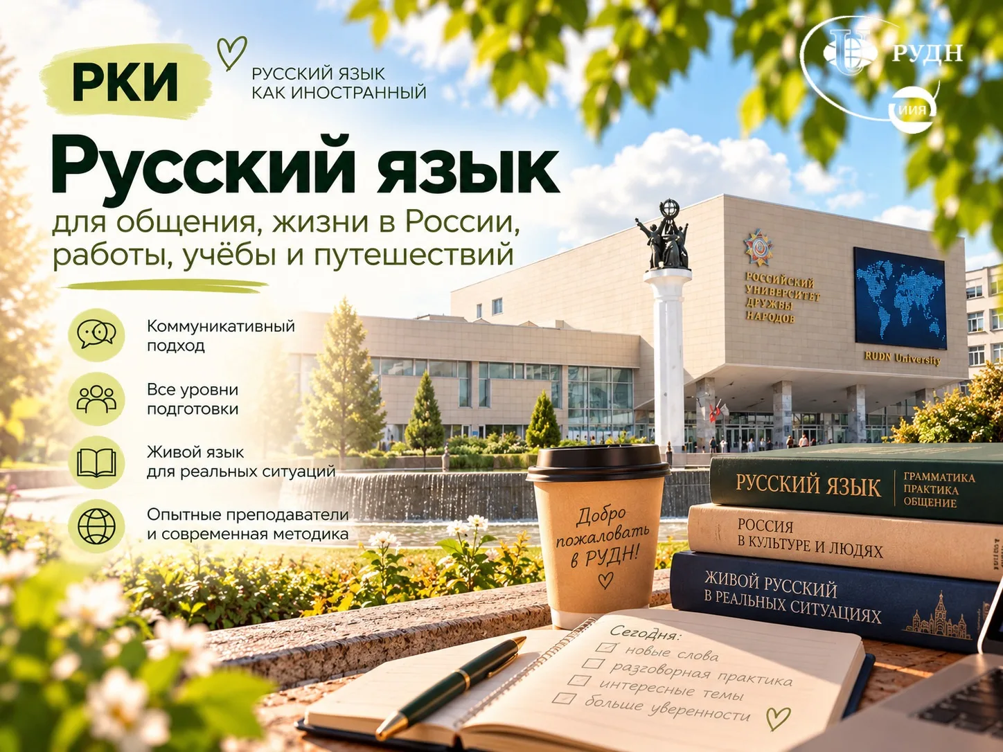 💬 ИНСТИТУТ ИНОСТРАННЫХ ЯЗЫКОВ РУДН ДЛЯ ИНОСТРАННЫХ УЧАЩИХСЯ 🗣️