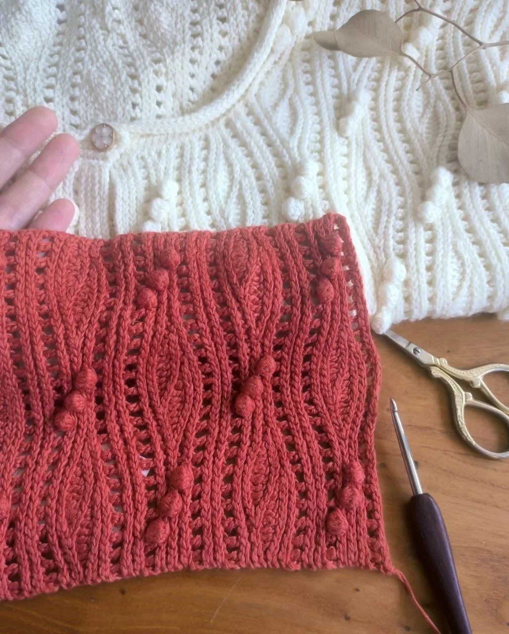 Узор крючком 🧶 Схема 🧶