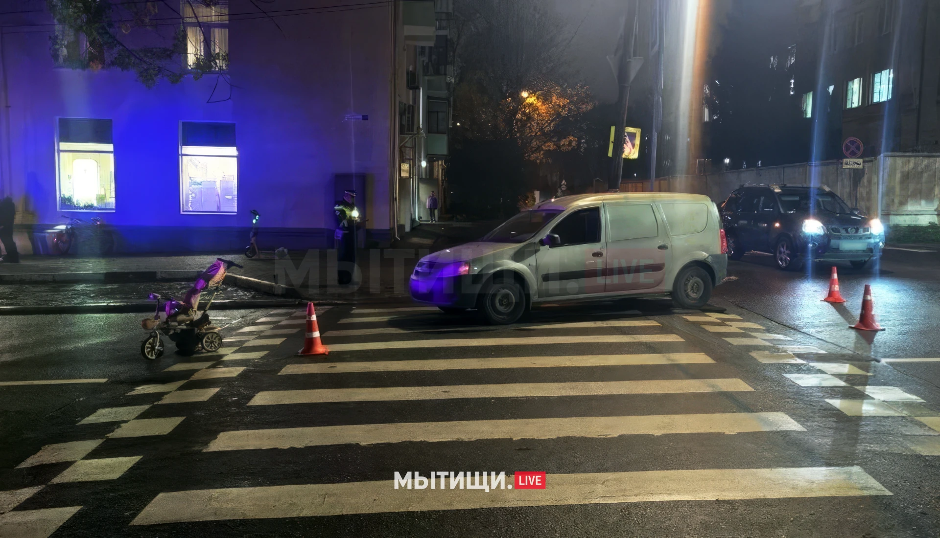 ‼️ МАТЬ С ГОДОВАЛОЙ ДОЧЕРЬЮ СБИЛИ НА ПЕШЕХОДНОМ ПЕРЕХОДЕ В МЫТИЩАХ