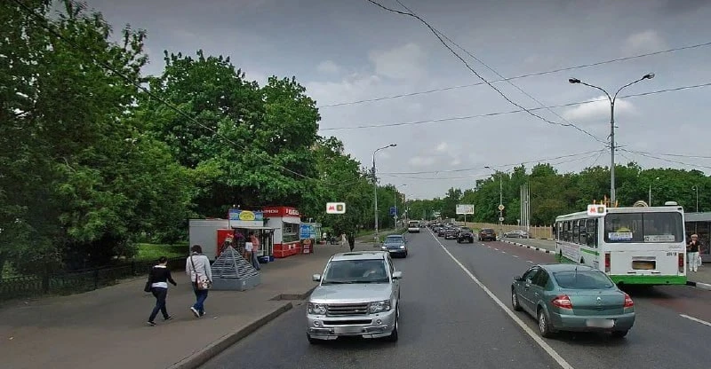 🏛 Улица Удальцова у «Звёздного» в 2010 году