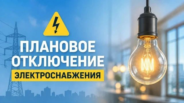 13 октября 2026 года с 11:10 до окончания работ плановое отключение электроснабжения в ...