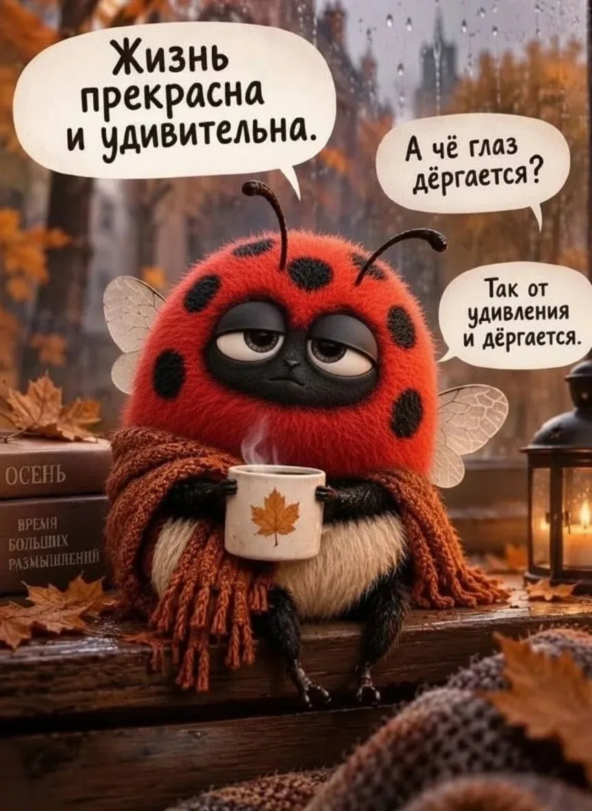Мудрого утра ✨🐞