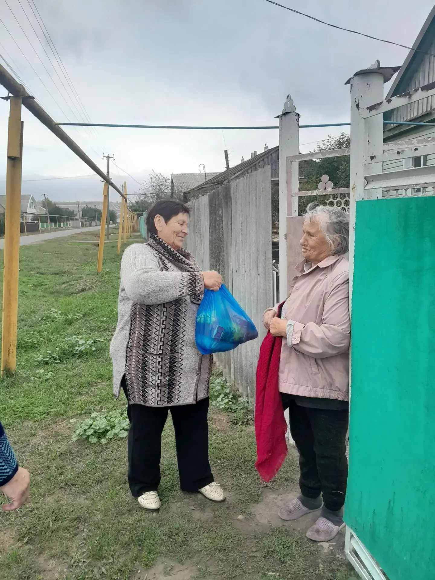 🌟В честь дня пожилых людей, председатель совета ветеранов Таловского сельского поселен...