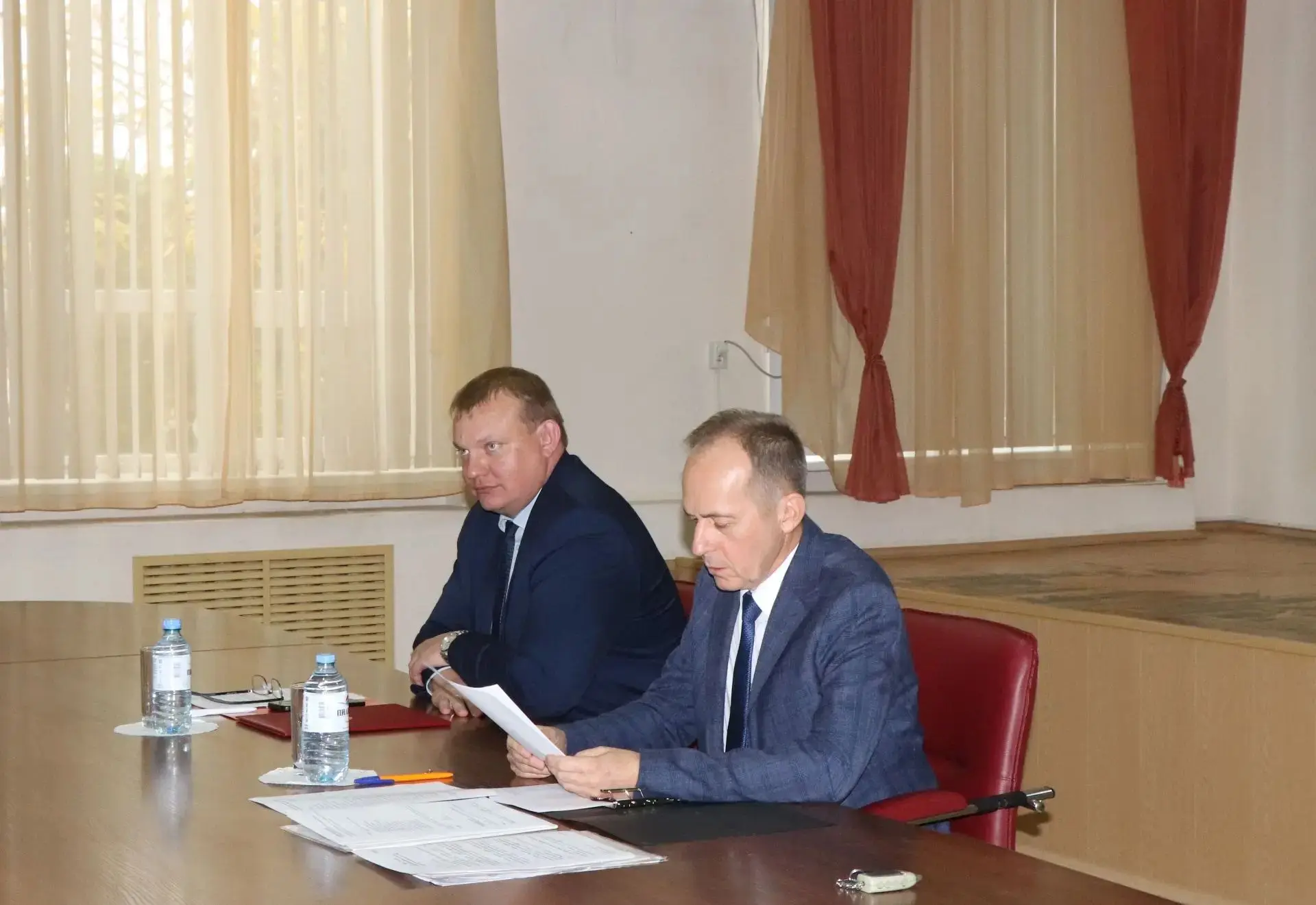 Принял участие в очередном заседании Собрания депутатов Куйбышевского района в новом со...