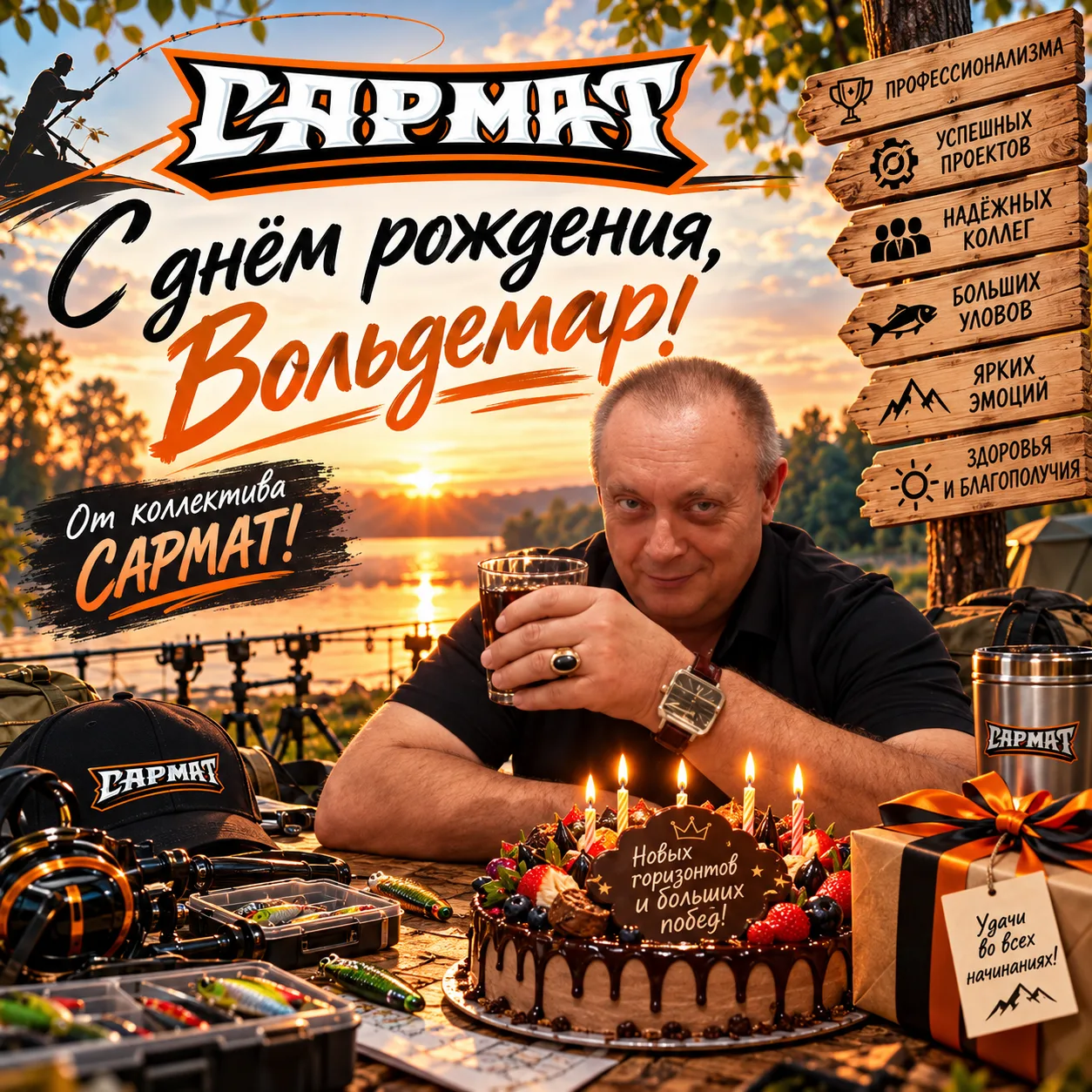 Сегодня Поздравляем с днем рождения нашего сотрудника, самого лучшего продавана века!