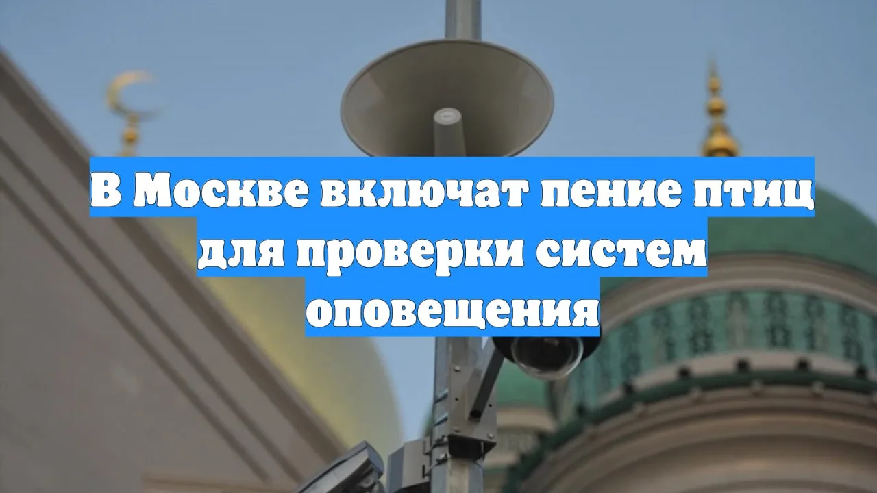 📢Сегодня (9 октября) плановую проверку системы оповещения населения проведут и в Москве