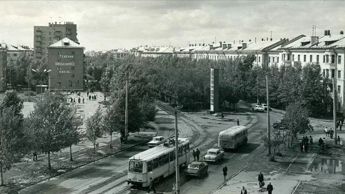 Ретроспектива. Омск. 1971-1972 гг. Проспект Мира.
