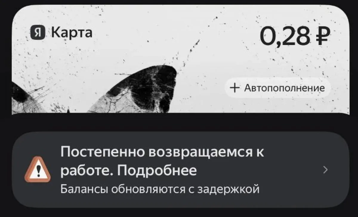 В Иванове зафиксированы сбои в платёжных сервисах "Яндекса"