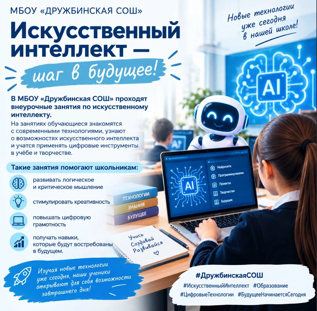 🤖 **Искусственный интеллект — шаг в будущее!**