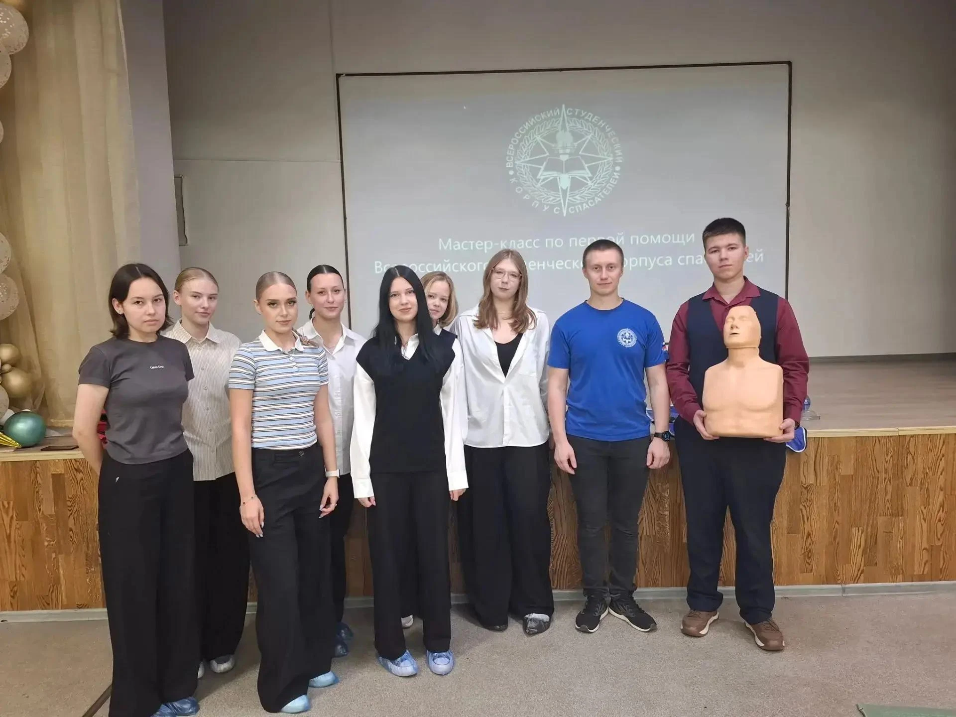 🚑 Мастер-класс по первой помощи: готовимся к чемпионату и учимся спасать жизни.