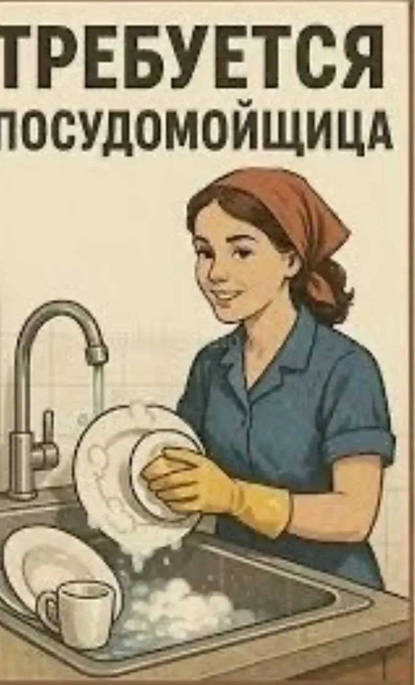 Срочно на постоянное место работы требуются мойщицы посуды.
