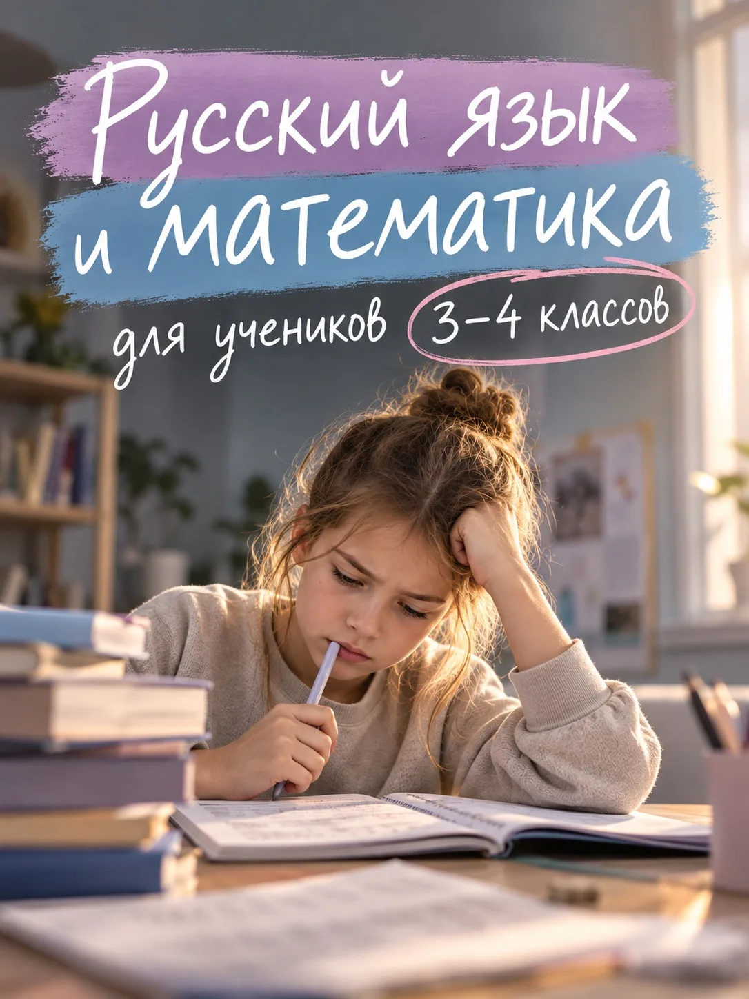 📚 Русский язык и математика для учеников 3–4 классов