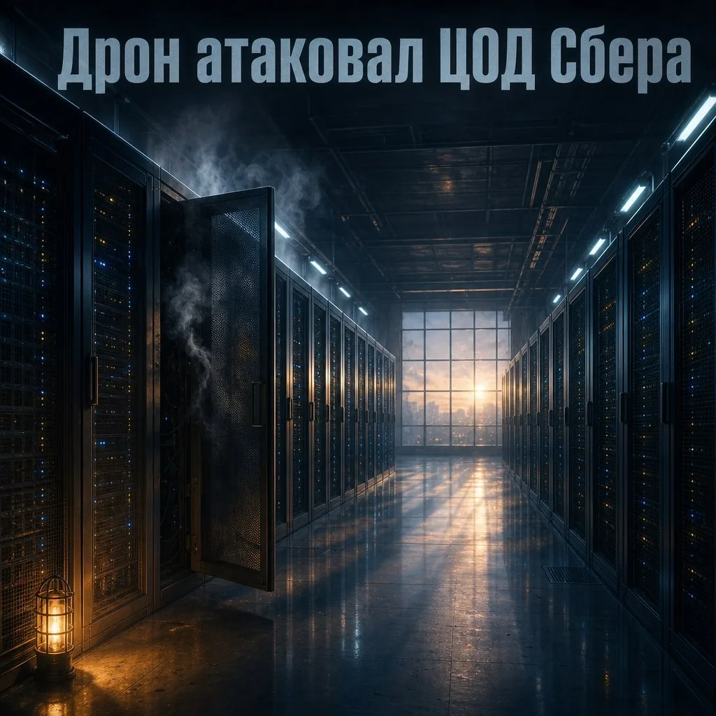 Дрон атаковал ЦОД Сбербанка в Балаково