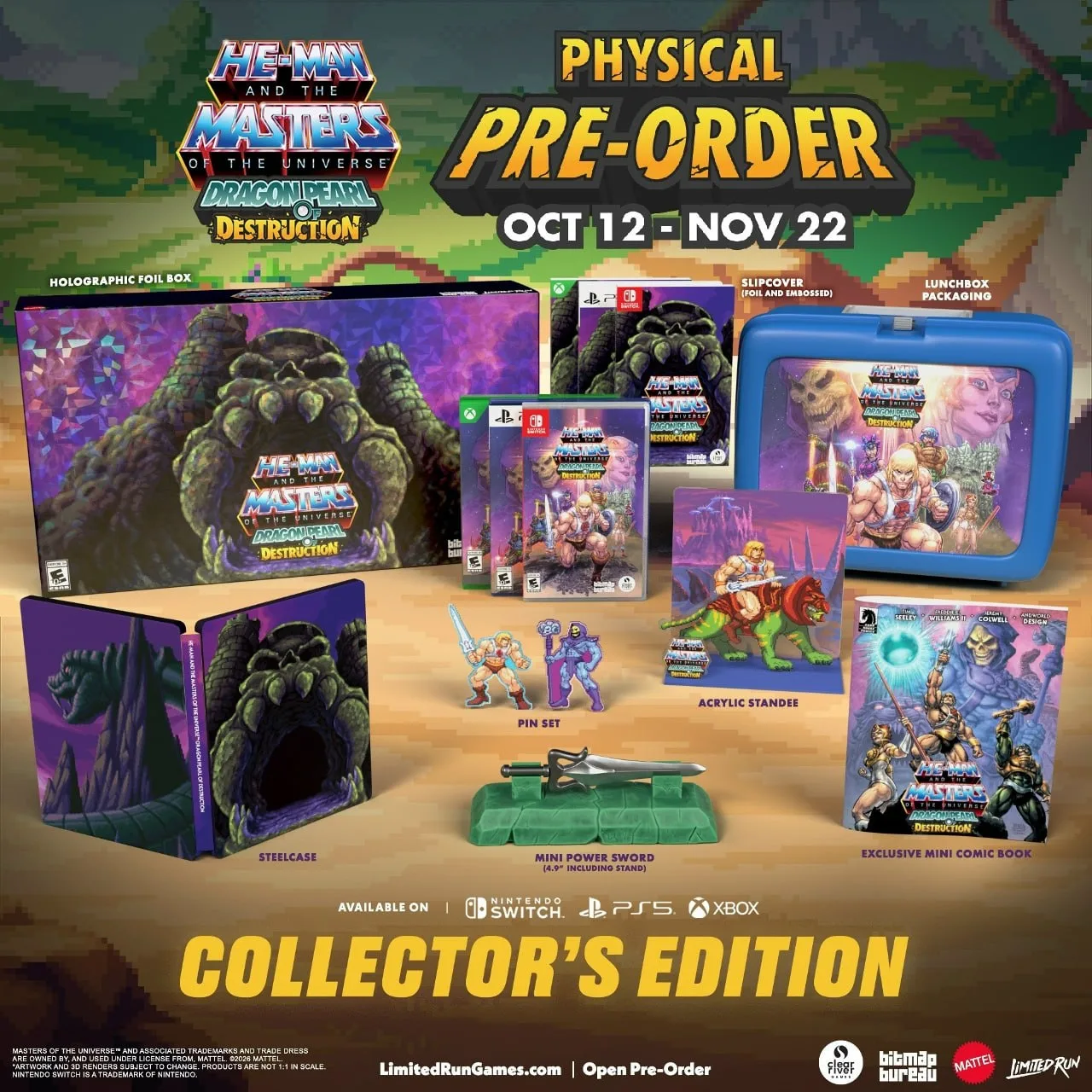 Битемап "He-Man and the Masters of the Universe: Dragon Pearl of Destruction" выйдет 4 ...