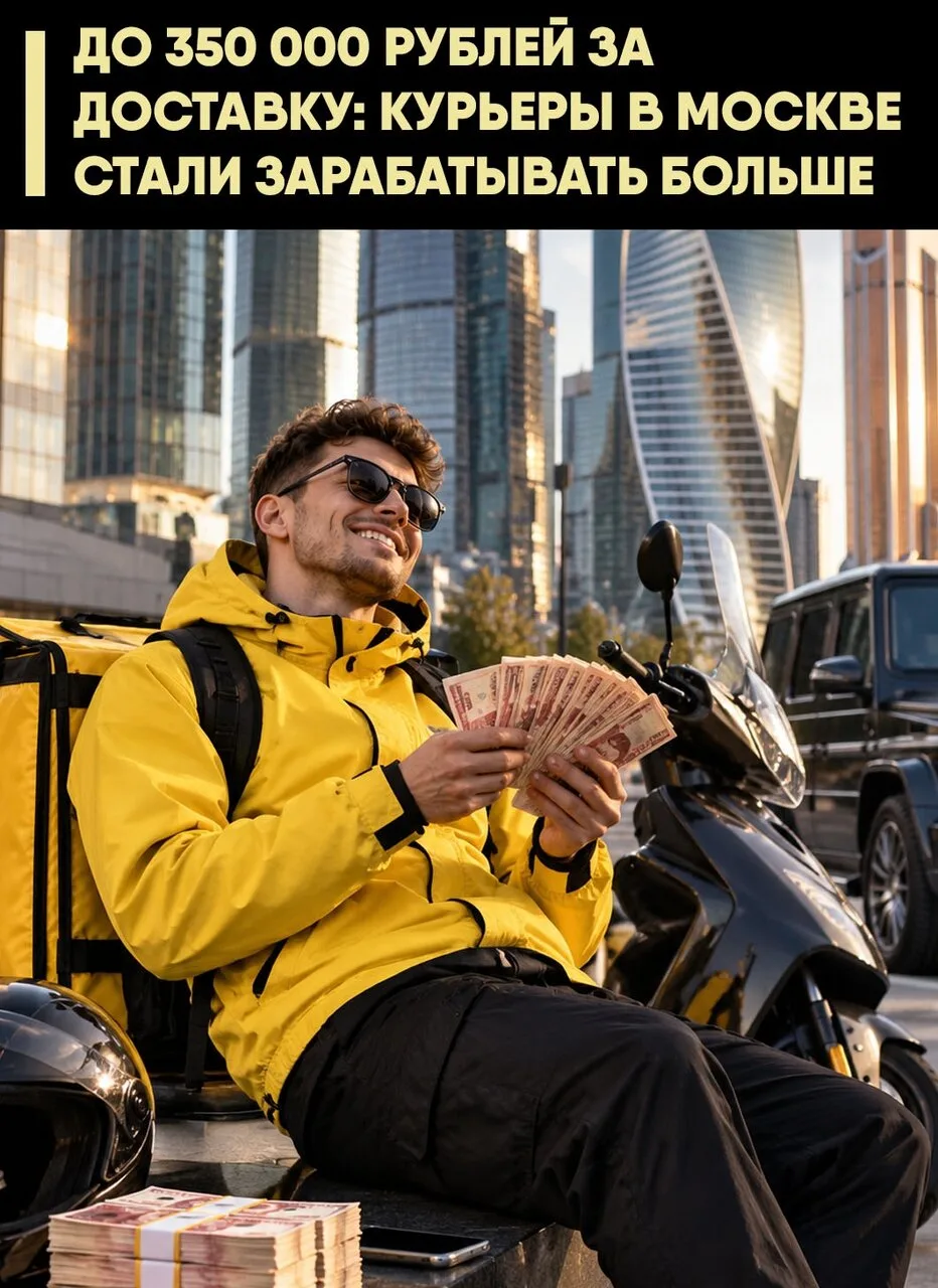 💸 Зарплатные предложения для курьеров за год выросли почти на 39%. По данным публикаци...