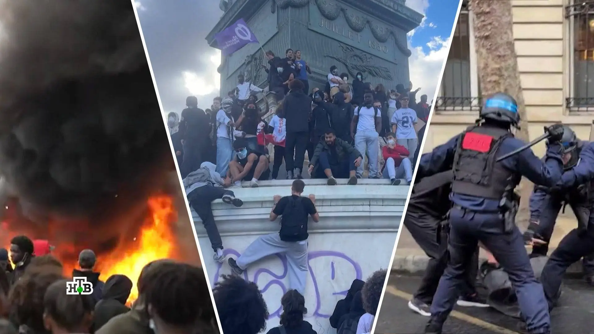 В странах ЕС почти синхронно вспыхивают протесты. На улицы массово выходит молодежь, тр...
