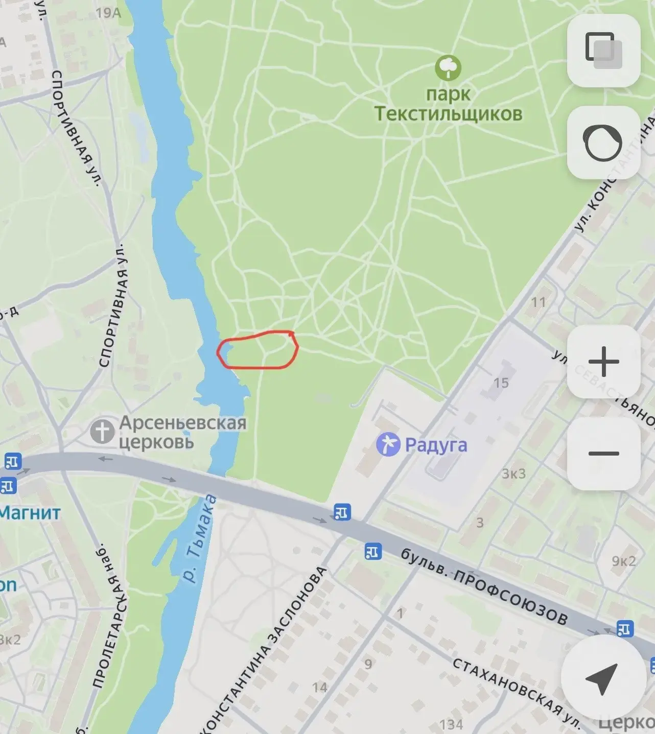 В Твери заметили жёлтую жидкость в Тьмаке