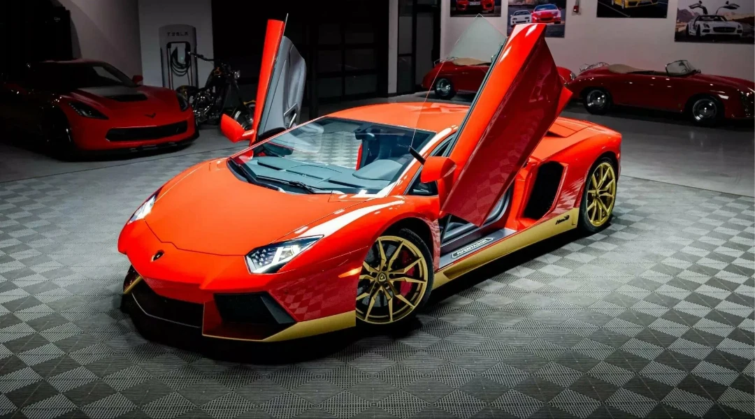 🛞 Итальянская экзотика: капсула времени Lamborghini Aventador «Miura Homage»