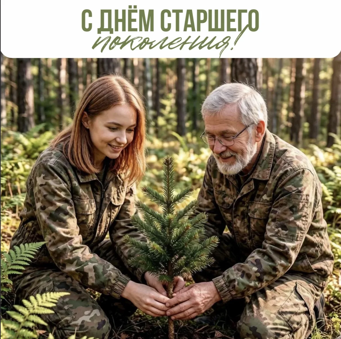 Уважаемые ветераны лесной отрасли, дорогие земляки, старшее поколение Томской области!