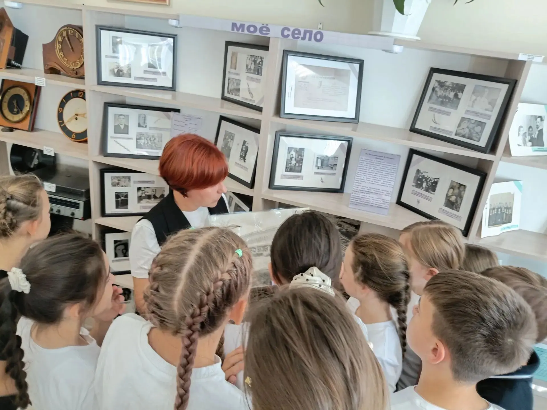🎖Сегодня ученики 4а класса посетили школьный музей.