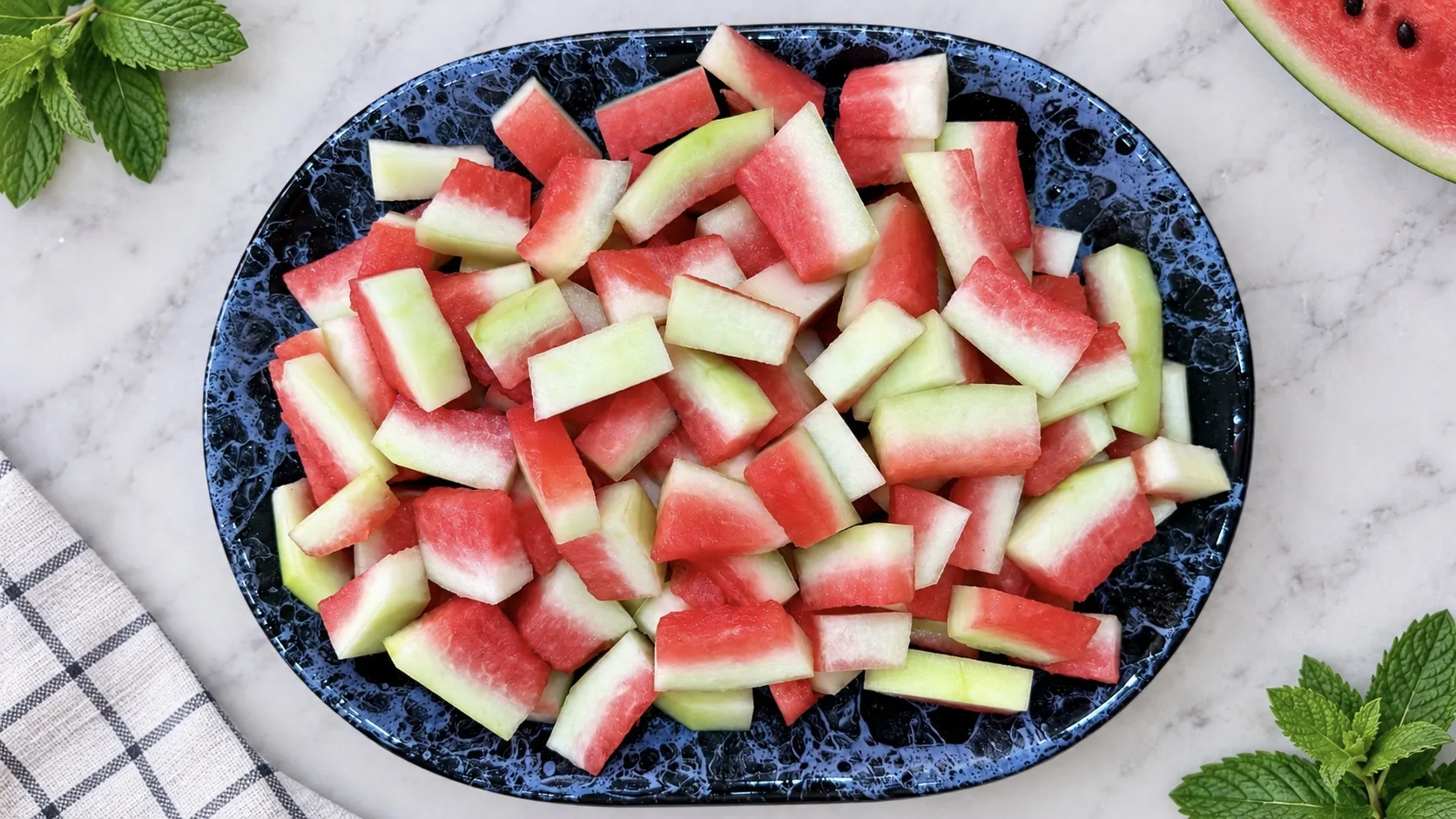 Цукаты из арбузных корок в аэрогриле — быстро и просто 🍉