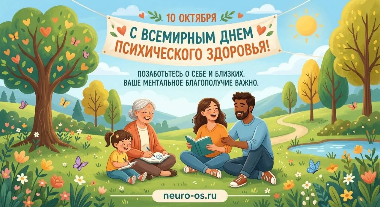 Сегодня Всемирный День психического здоровья. Это напоминание о том, что заботиться о в...