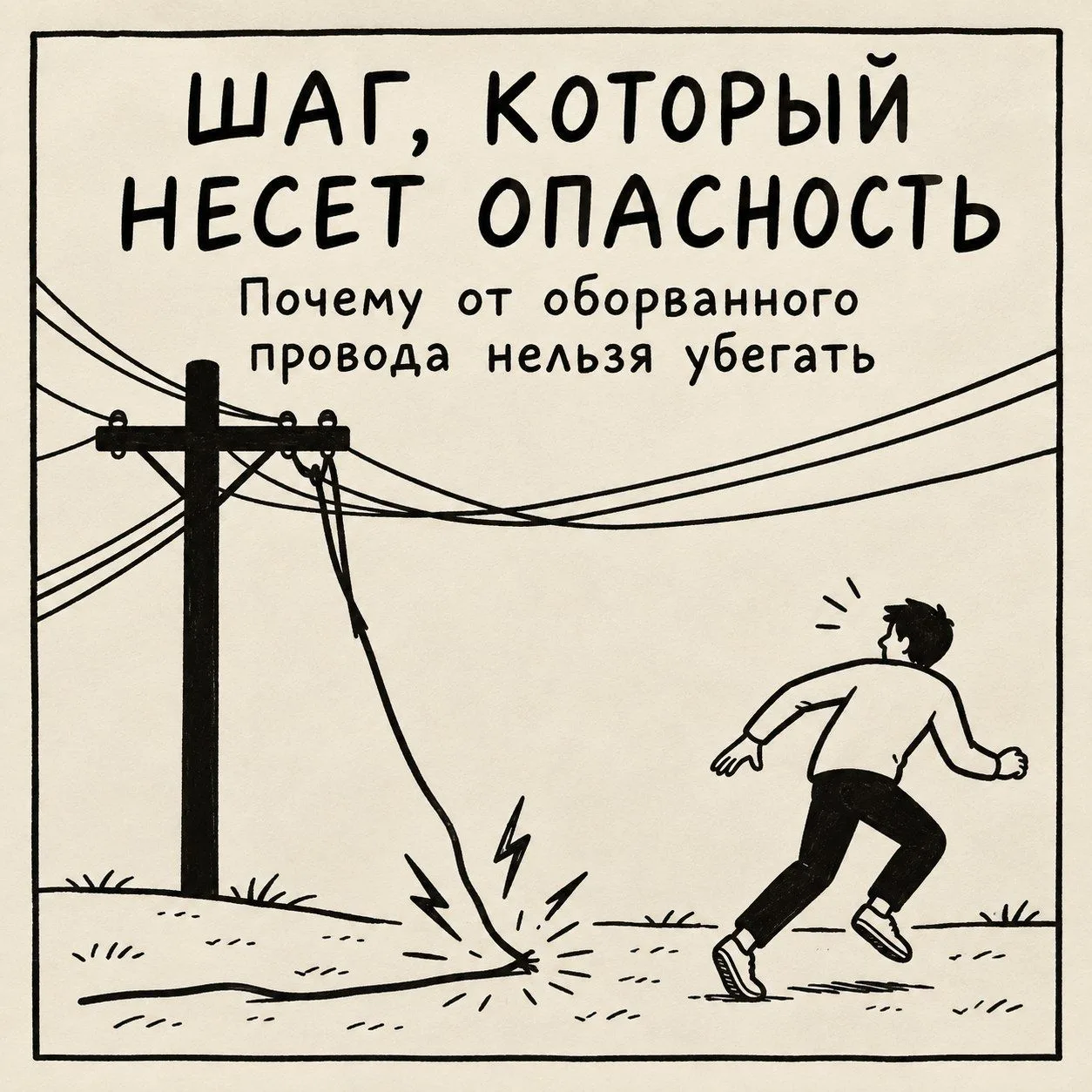 Шаг, который несет опасность!                                                          ...